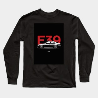 Black E39 Style Long Sleeve T-Shirt